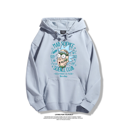 瑞克和莫蒂新款 親子情侶男女款連帽衛衣-ZUIHANG SHOP