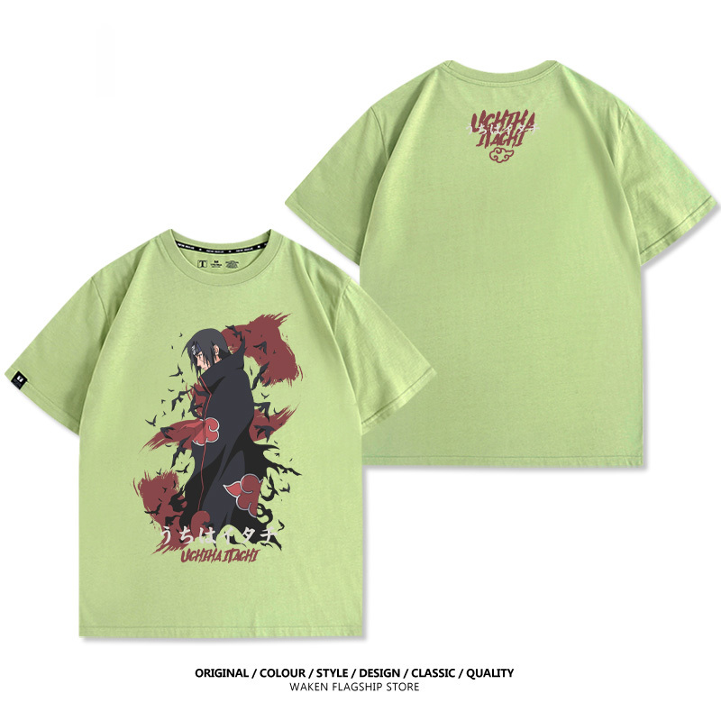 火影忍者 宇智波鼬 印花短袖T恤-ZUIHANG SHOP