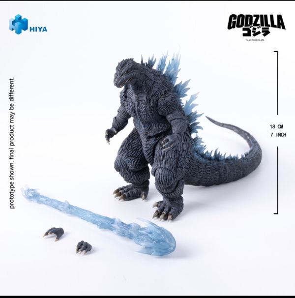 【預購】正版授權 HIYA 海雅玩具 18cm 哥斯拉大戰機械哥斯拉2002 放射熱線哥斯拉
