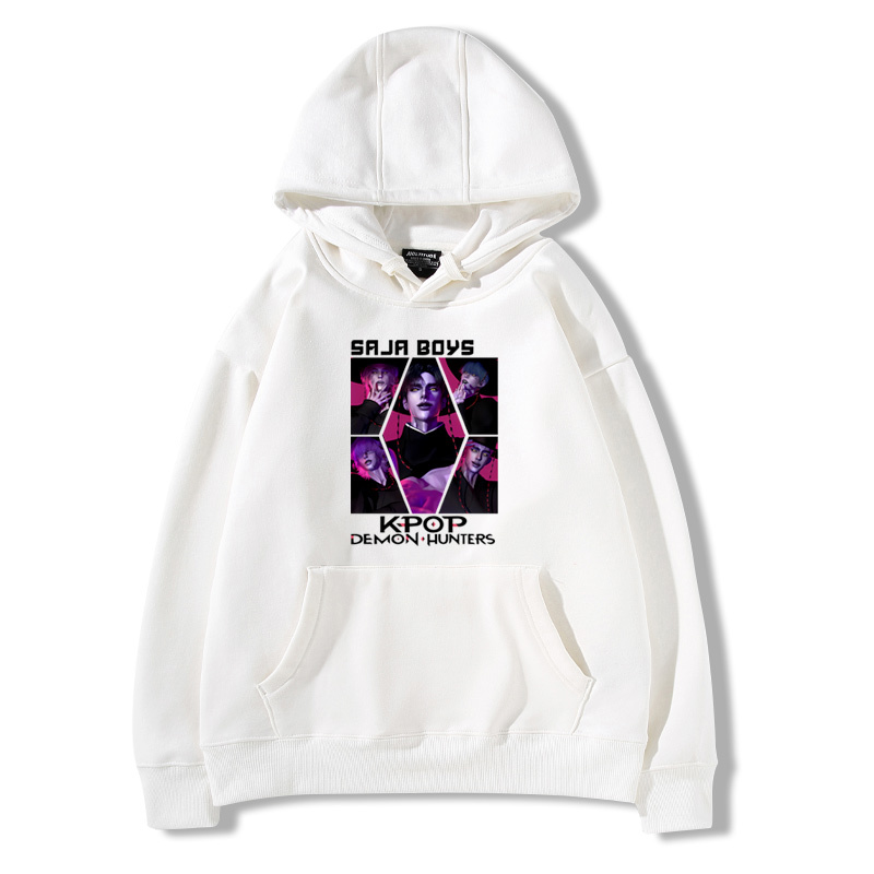 K-POP獵魔女團 2025秋冬新款 親子情侶男女連帽衛衣