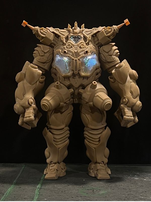 【預購】乘風工作室 怪獸降臨50再造怪獸系列《帝皇機器橋》GK白膜