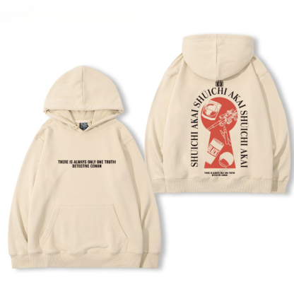 名偵探柯南新款 親子情侶男女款連帽衛衣-ZUIHANG SHOP