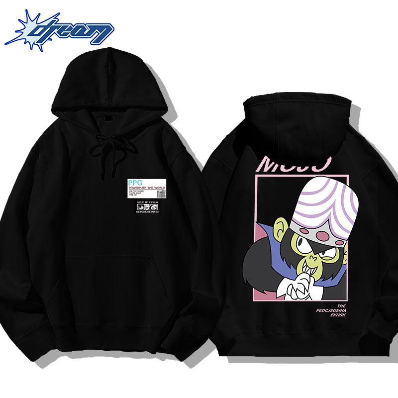 飛天小女警新款 親子情侶男女款連帽衛衣-ZUIHANG SHOP