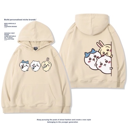 Chiikawa新款 親子情侶男女款連帽衛衣-ZUIHANG SHOP