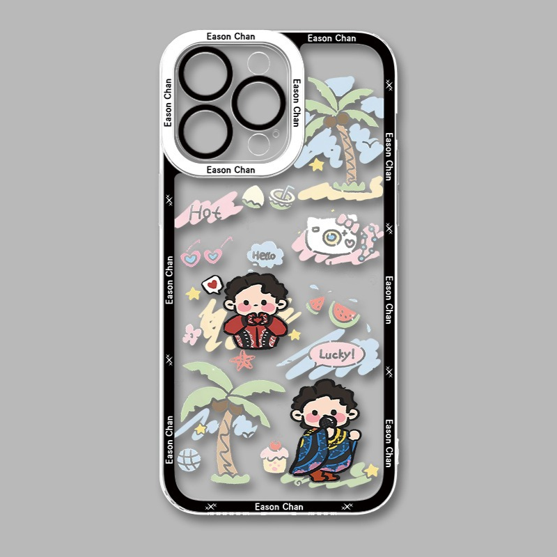 Eason Chan 陳奕迅天使眼透明防摔軟殼