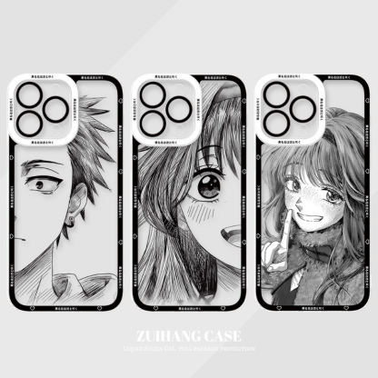 薰香花朵凜然綻放天使眼透明防摔軟殼-ZUIHANG SHOP