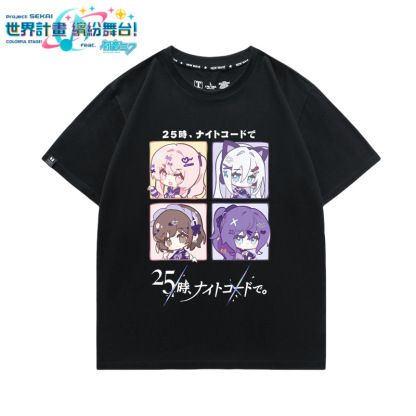 世界計畫 繽紛舞台系列 印花短袖T恤-ZUIHANG SHOP