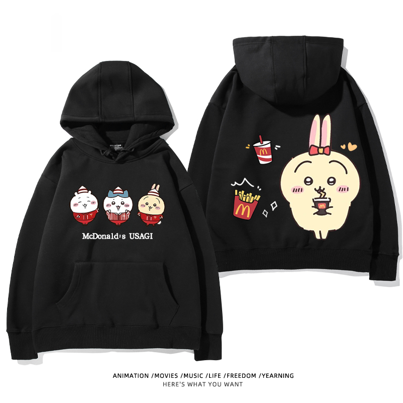 Chiikawa新款 親子情侶男女款連帽衛衣-ZUIHANG SHOP