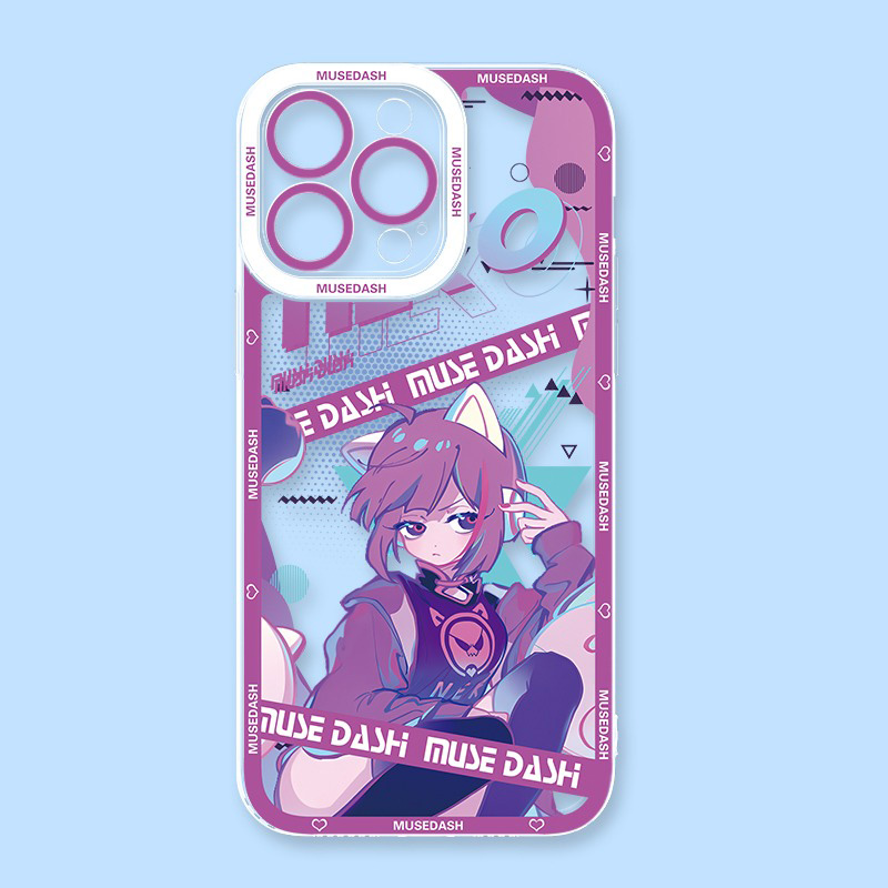 喵斯快跑天使眼透明防摔軟殼-ZUIHANG SHOP