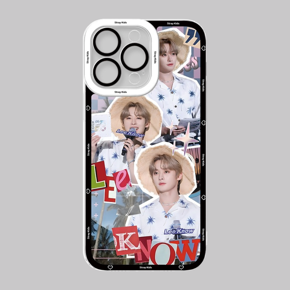straykids天使眼透明防摔軟殼