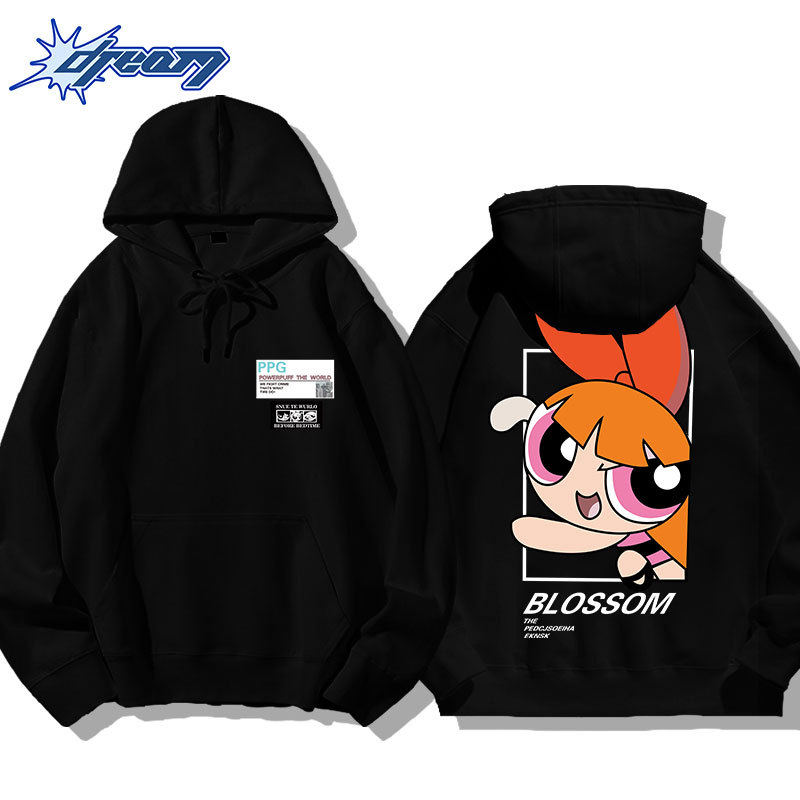 飛天小女警新款 親子情侶男女款連帽衛衣-ZUIHANG SHOP