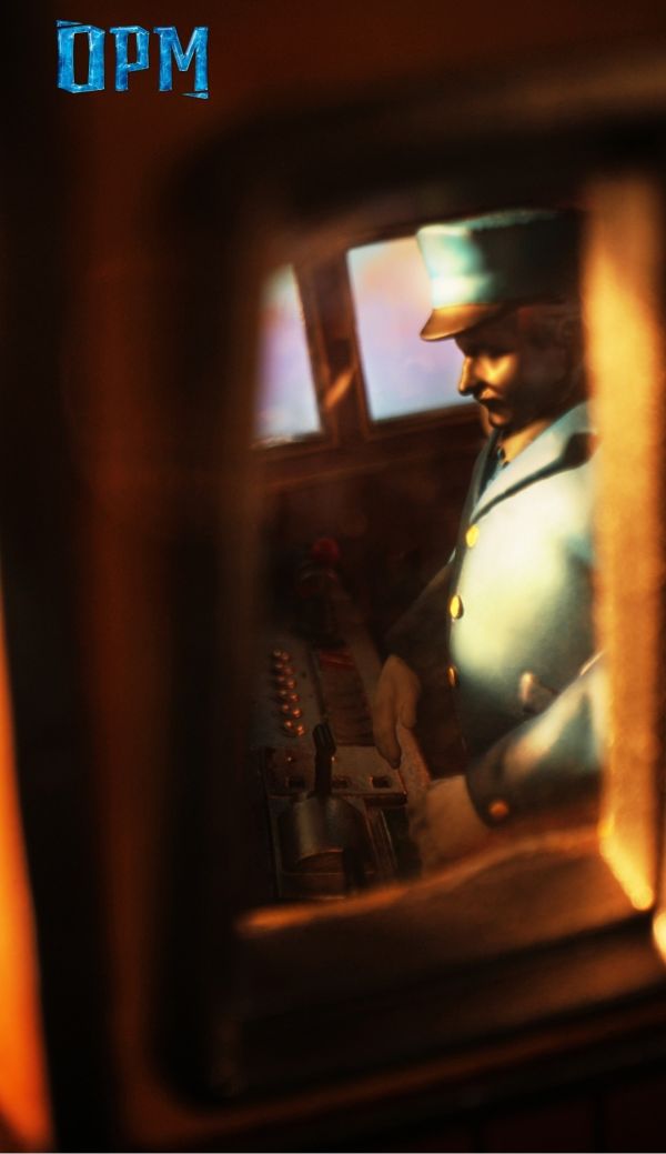 【預購】OPM-Studio 宮崎駿桌面場景系列011-千與千尋-海上列車