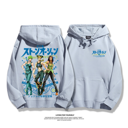 JoJo的奇妙冒險新款 親子情侶男女款連帽衛衣-ZUIHANG SHOP