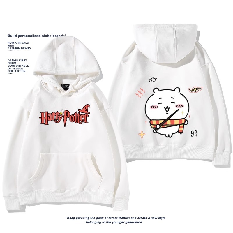 chiikawa 2025秋冬新款親子情侶裝連帽衛衣