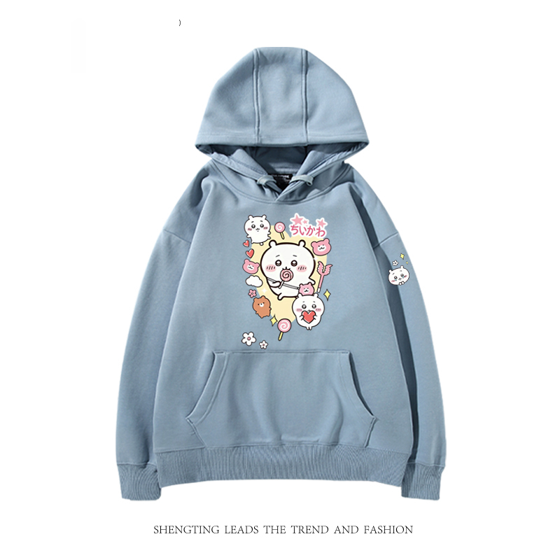 Chiikawa新款 親子情侶男女款連帽衛衣-ZUIHANG SHOP