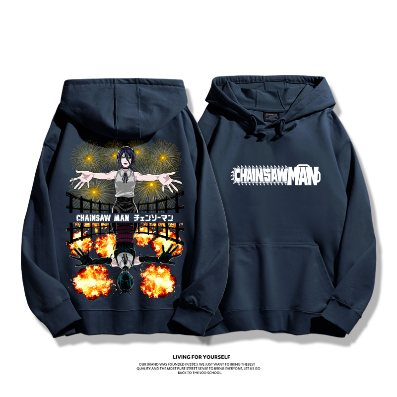 鏈鋸人 2025秋冬新款 親子情侶男女連帽衛衣-ZUIHANG SHOP
