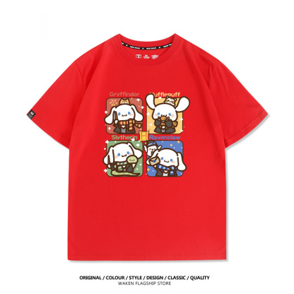 哈利波特X玉桂狗 印花短袖T恤-ZUIHANG SHOP