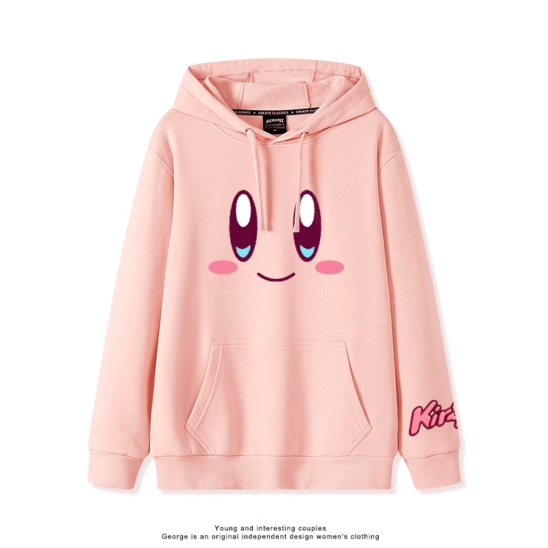 星之卡比 2025秋冬新款 親子情侶裝連帽衛衣