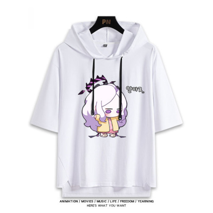 蔚藍檔案 連帽短袖T恤-ZUIHANG SHOP