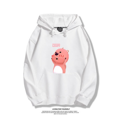 小海狸露比loopy新款 親子情侶男女款連帽衛衣-ZUIHANG SHOP