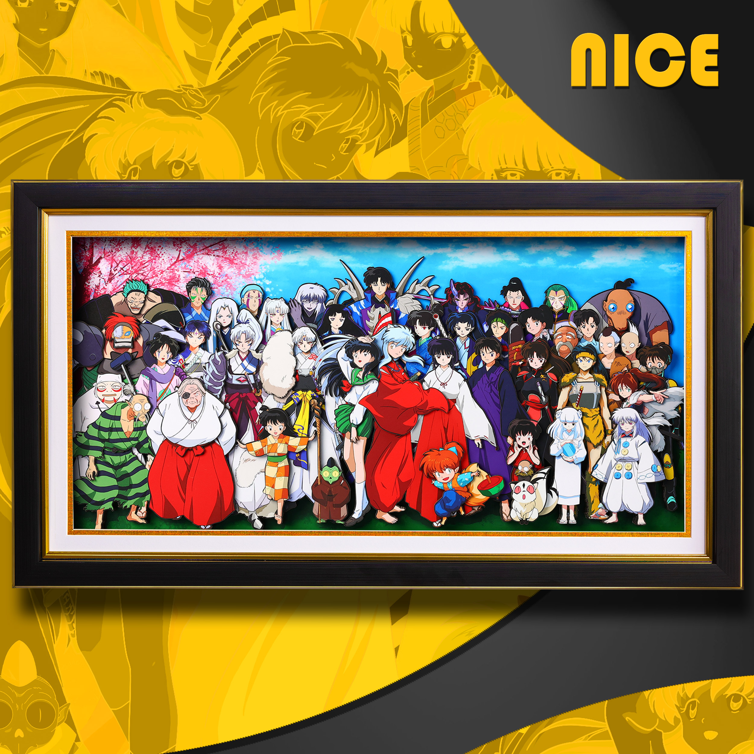 犬夜叉 3D立體畫-ZUIHANG SHOP