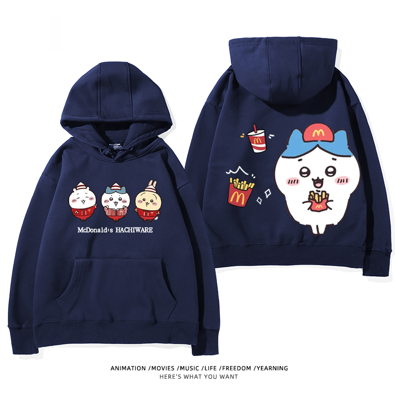 Chiikawa新款 親子情侶男女款連帽衛衣-ZUIHANG SHOP