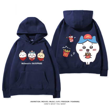 Chiikawa新款 親子情侶男女款連帽衛衣-ZUIHANG SHOP