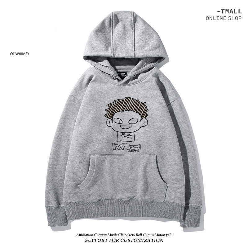 排球少年新款 親子情侶男女款連帽衛衣-ZUIHANG SHOP