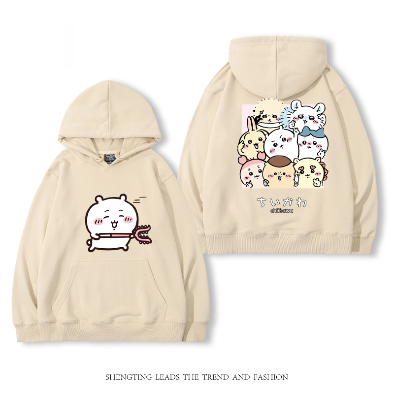 Chiikawa新款 親子情侶男女款連帽衛衣-ZUIHANG SHOP