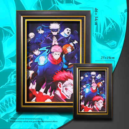 咒術迴戰 3D立體畫-ZUIHANG SHOP