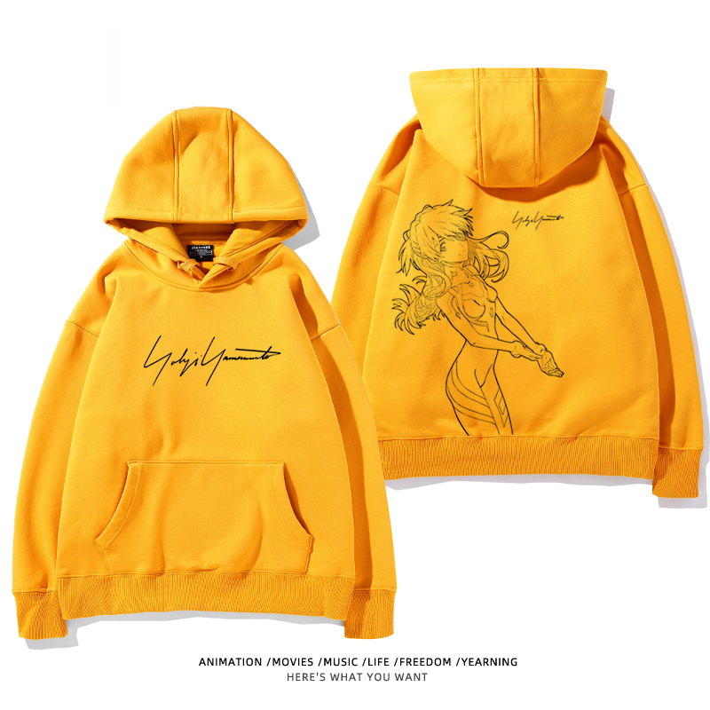 新世紀福音戰士新款 親子情侶男女款連帽衛衣-ZUIHANG SHOP