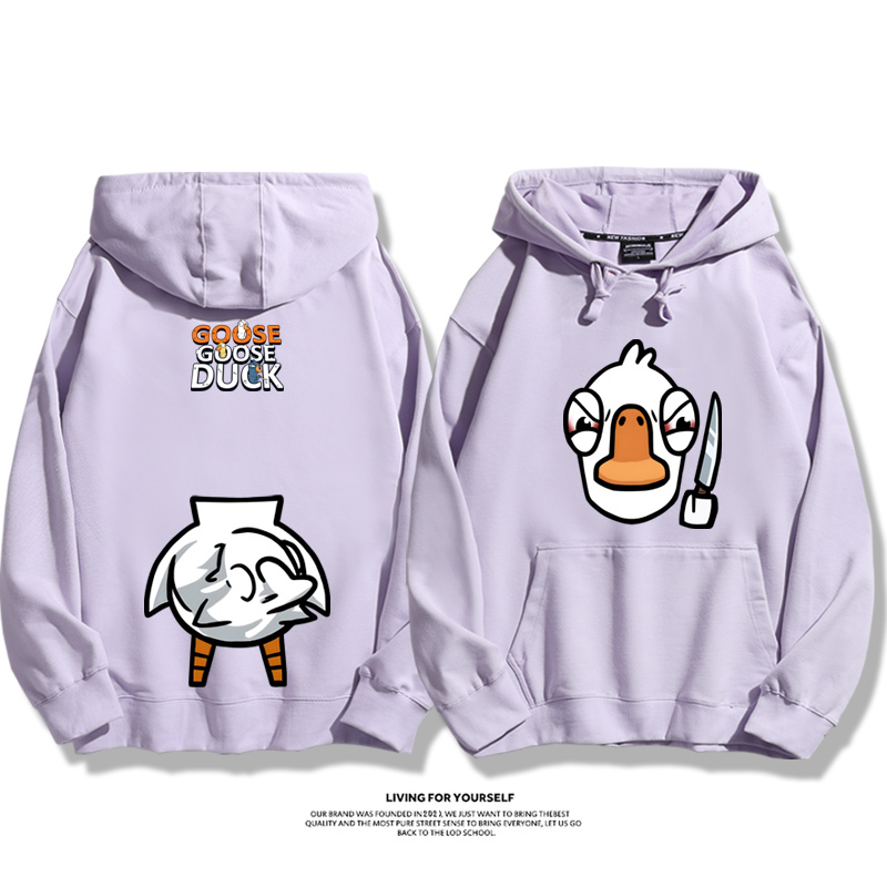 鵝鴨殺新款 親子情侶男女款連帽衛衣-ZUIHANG SHOP