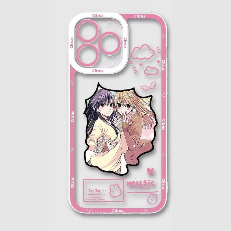 柑橘味香氣天使眼透明防摔軟殼-ZUIHANG SHOP