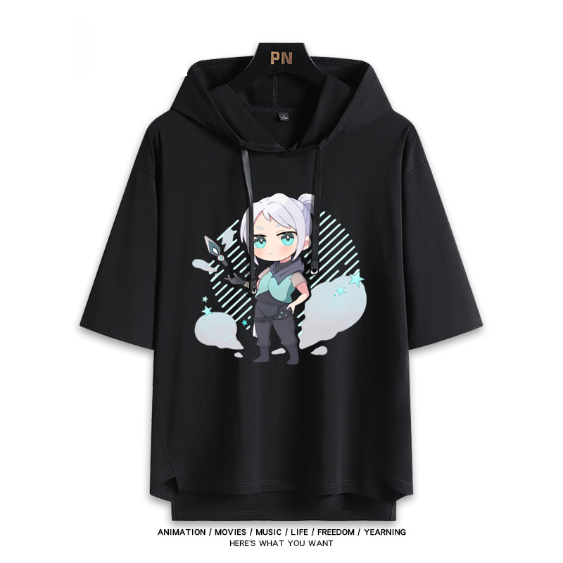 無畏契約VALORANT 連帽短袖T恤-ZUIHANG SHOP