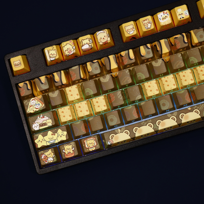 奶油小熊 108鍵 標準配列 衛星軸鍵帽-ZUIHANG SHOP