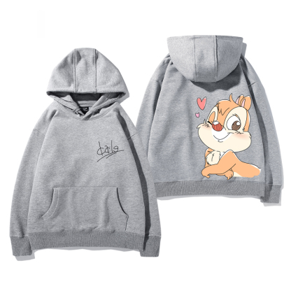 奇奇和蒂蒂新款 親子情侶男女款連帽衛衣-ZUIHANG SHOP