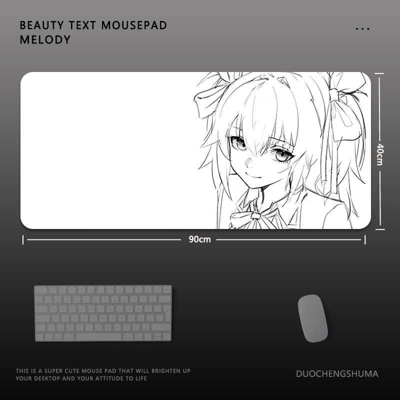 二次元亂線 主題桌墊 布質滑鼠墊-ZUIHANG SHOP