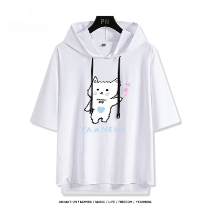 Vtuber Hololive新款 親子情侶男女款連帽短袖T恤-ZUIHANG SHOP