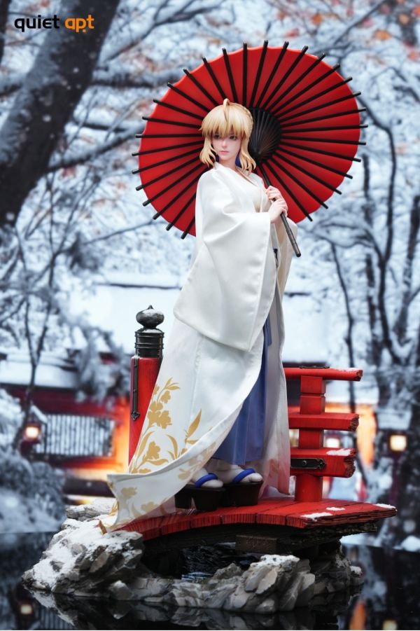 【預購】QuietArt 白色永恆 和風 saber 阿爾託莉雅·潘德拉貢-ZUIHANG SHOP