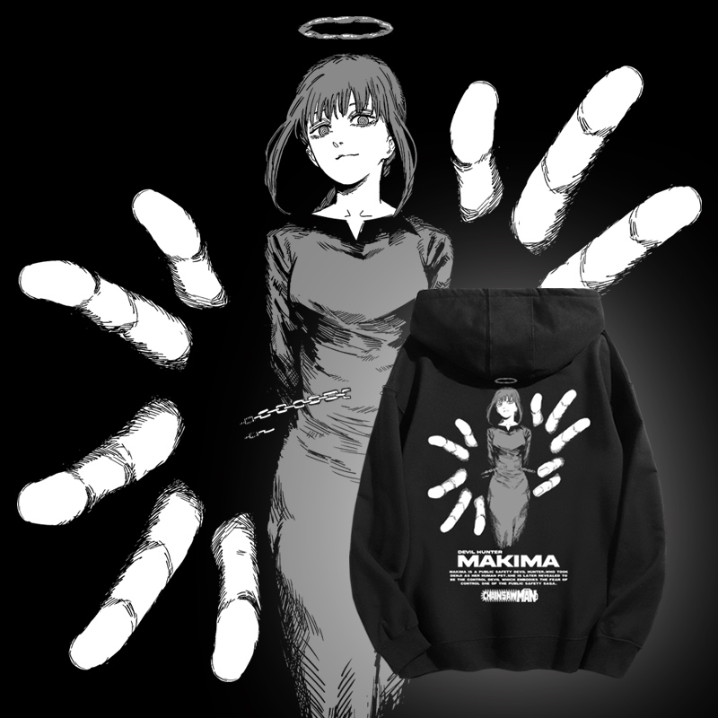 鏈鋸人 2025秋冬新款 親子情侶男女連帽衛衣-ZUIHANG SHOP