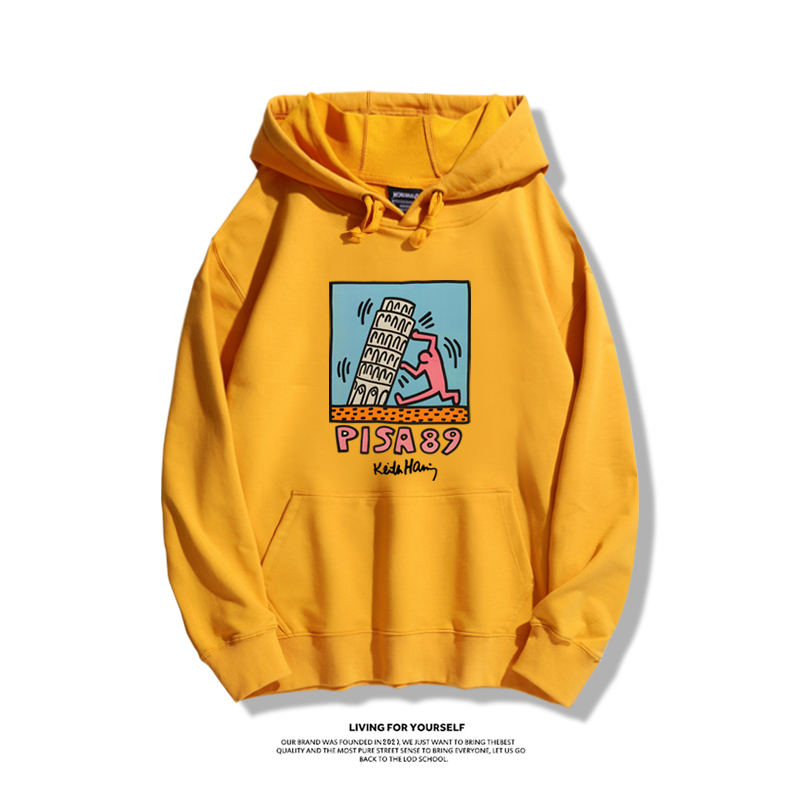 keith haring新款 親子情侶男女款連帽衛衣-ZUIHANG SHOP