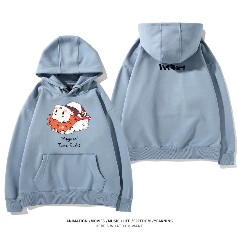 排球少年新款 親子情侶男女款連帽衛衣-ZUIHANG SHOP