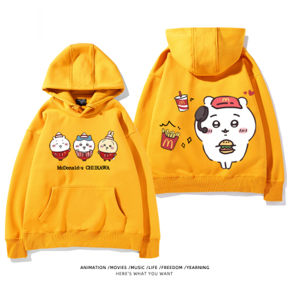 Chiikawa新款 親子情侶男女款連帽衛衣-ZUIHANG SHOP