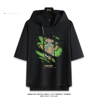 World of Warcraft 魔獸世界 連帽短袖T恤-ZUIHANG SHOP