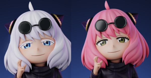 間諜家家酒+咒術迴戰 墨鏡女孩 五條悟cos安妮亞 X ZH整活-ZUIHANG SHOP