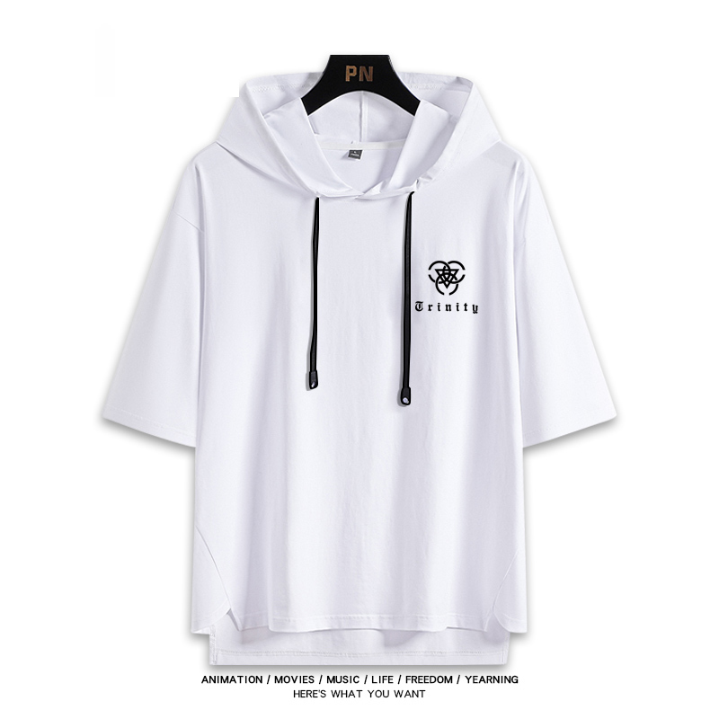 蔚藍檔案 鬼方佳代子 連帽短袖T恤-ZUIHANG SHOP