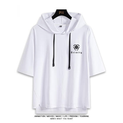 蔚藍檔案 鬼方佳代子 連帽短袖T恤-ZUIHANG SHOP