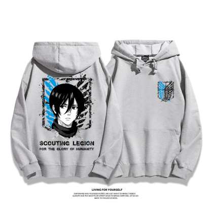 進擊的巨人 2025秋冬新款 親子情侶男女連帽衛衣-ZUIHANG SHOP