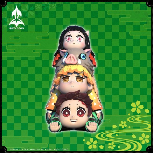 【預購】NINETY SEVEN玖柒 鬼滅之刃疊疊樂雕像-ZUIHANG SHOP