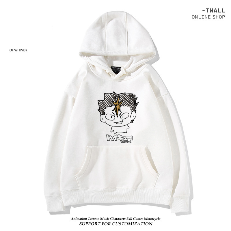 排球少年新款 親子情侶男女款連帽衛衣-ZUIHANG SHOP